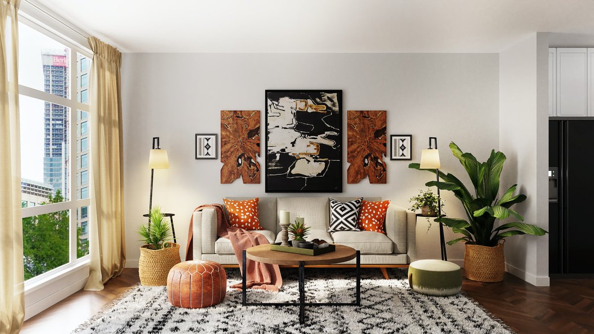 FastframeUSA's tweet image. We think this symmetrical #walldisplay is absolutely stunning—and it’s not too hard to recreate! Choose an oversize piece of art for the center, find matching wall decor to go on either side, and cap it all off with two coordinating prints.