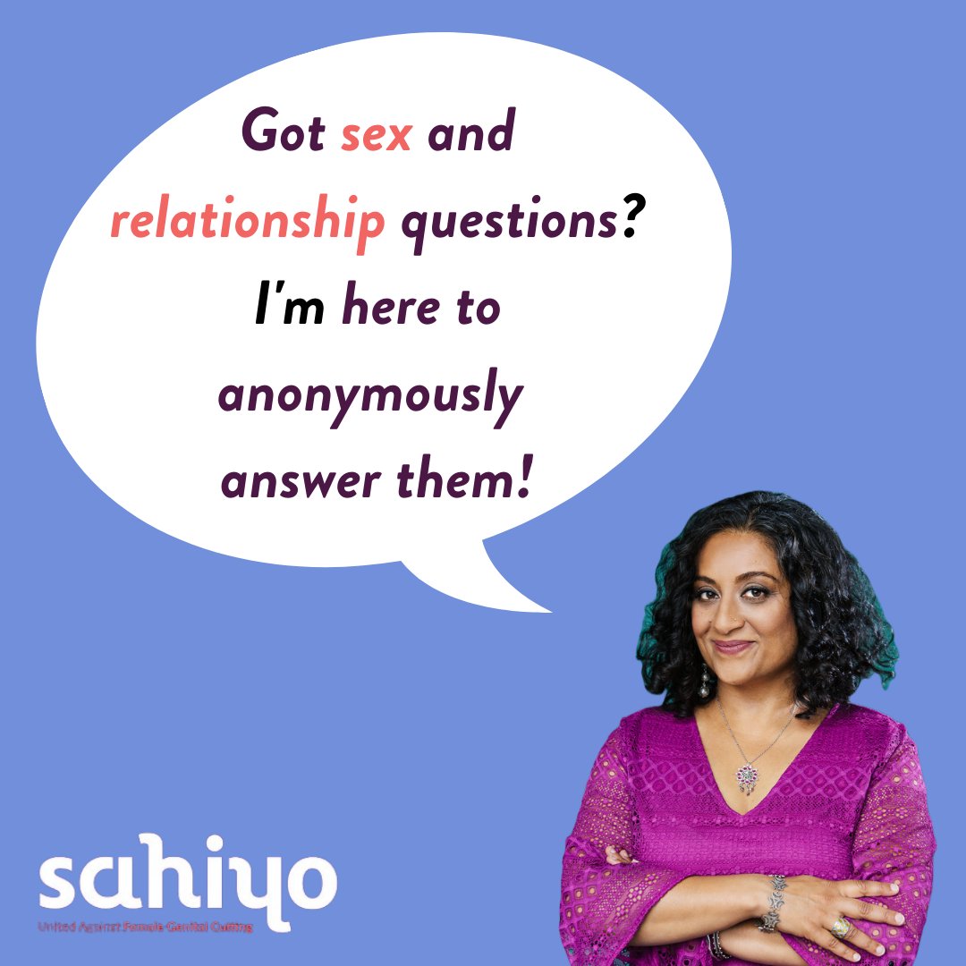sahiyovoices's tweet photo. Do you have any sex or relationship questions? Click here to submit your questions anonymously and Maasi will answer them!

https://t.co/xGfu3s3vUS https://t.co/jF2phRKG3Q