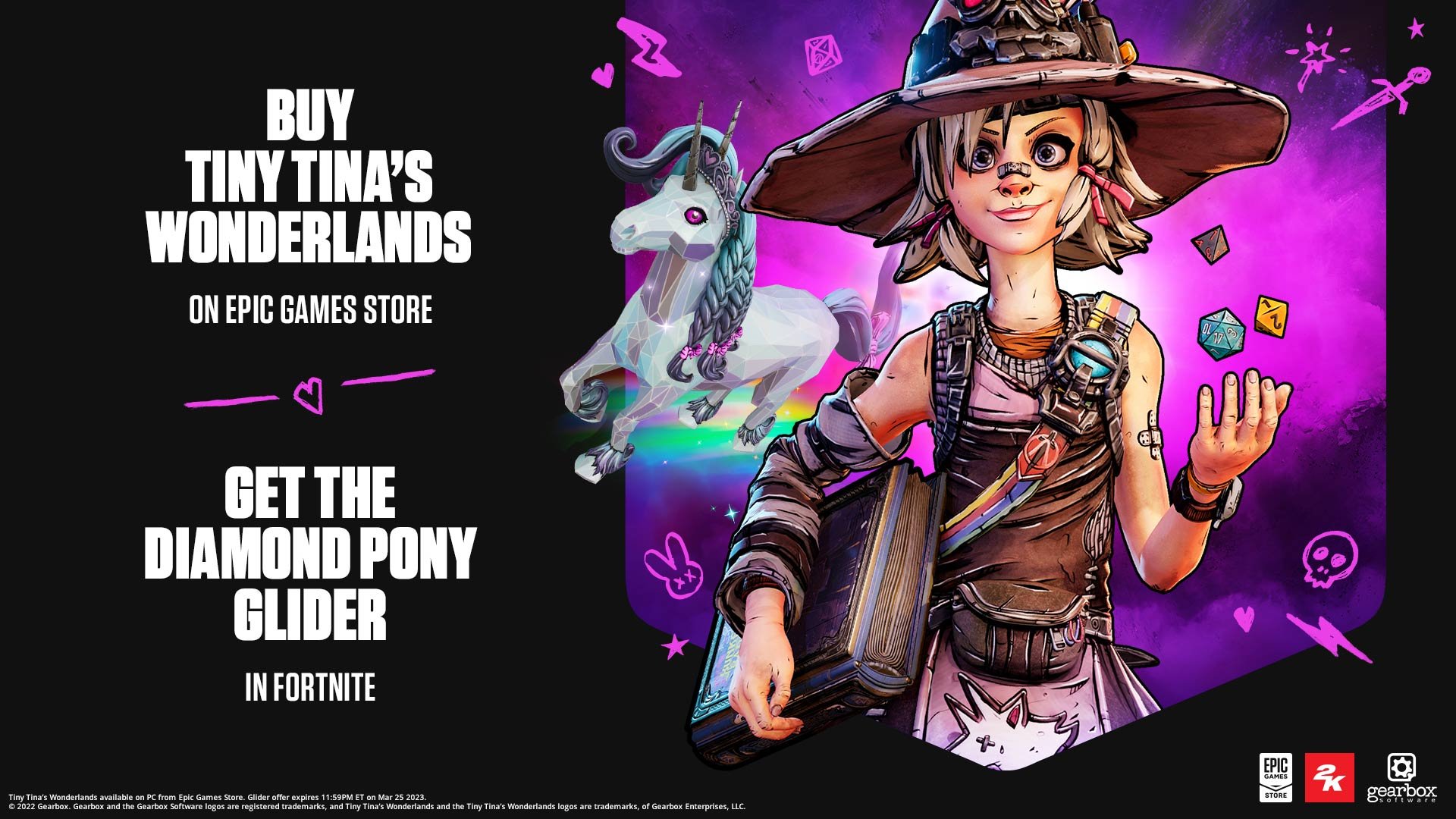 Shiina on Twitter "FORTNITE X TINY TINA (BORDERLANDS) COLLAB Buy the
