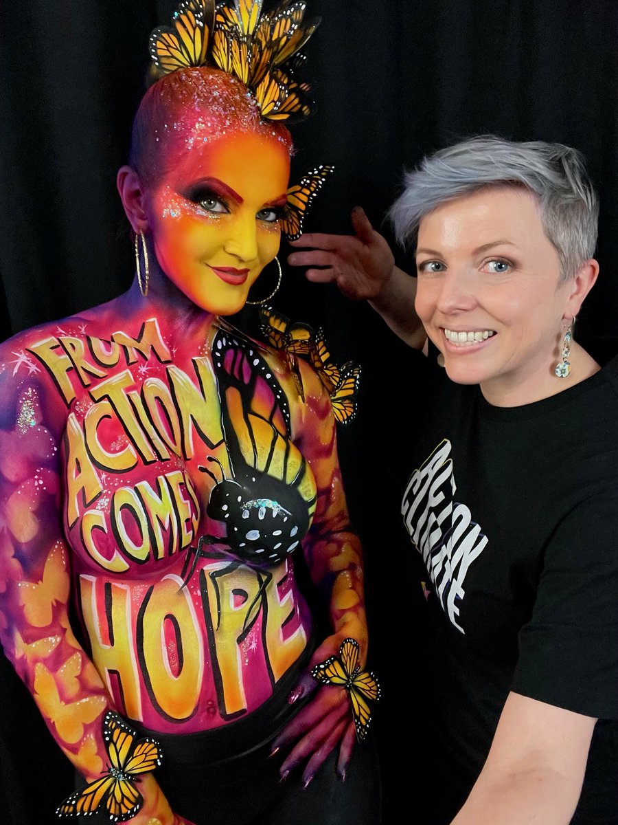 hink painting on canvas is an art form? Try painting on a living, breathing human. This week we talk to the amazingly talented Breanna Cooke Art + Design about the highly personal world of body painting.
buzzsprout.com/230417/1019759…
