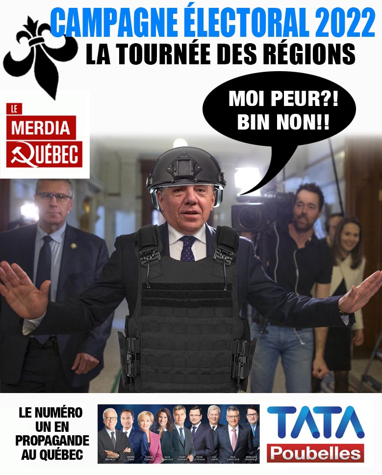 MerdiaQc's tweet photo. Legault fait du porte à porte, bientôt la tournée des régions?! 🤣 https://t.co/xNCoe1B7TF