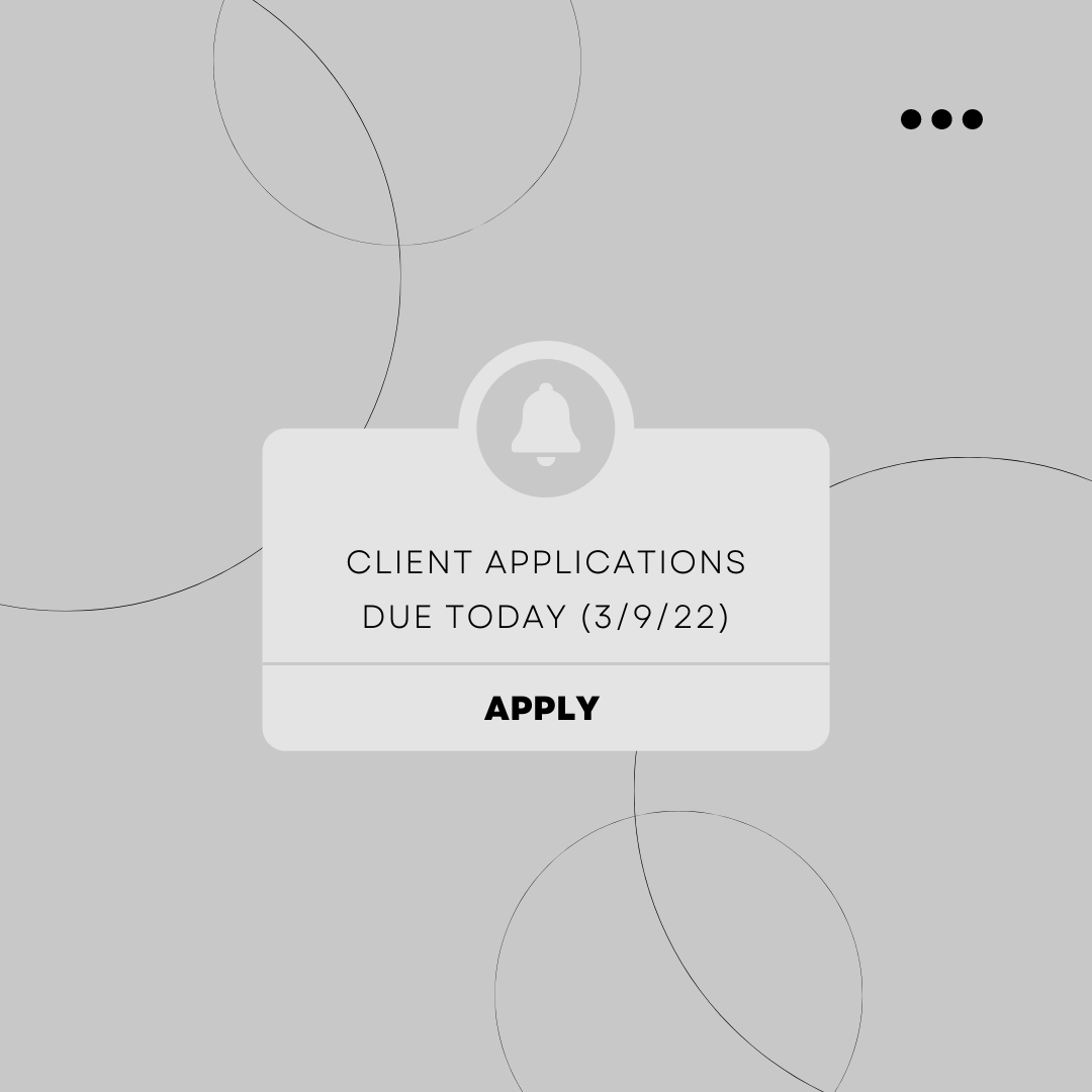 Client applications close today!! Last chance to apply for services from our pro bono consulting teams!

Apply here: netimpactnyc.org/pro-bono-clien…