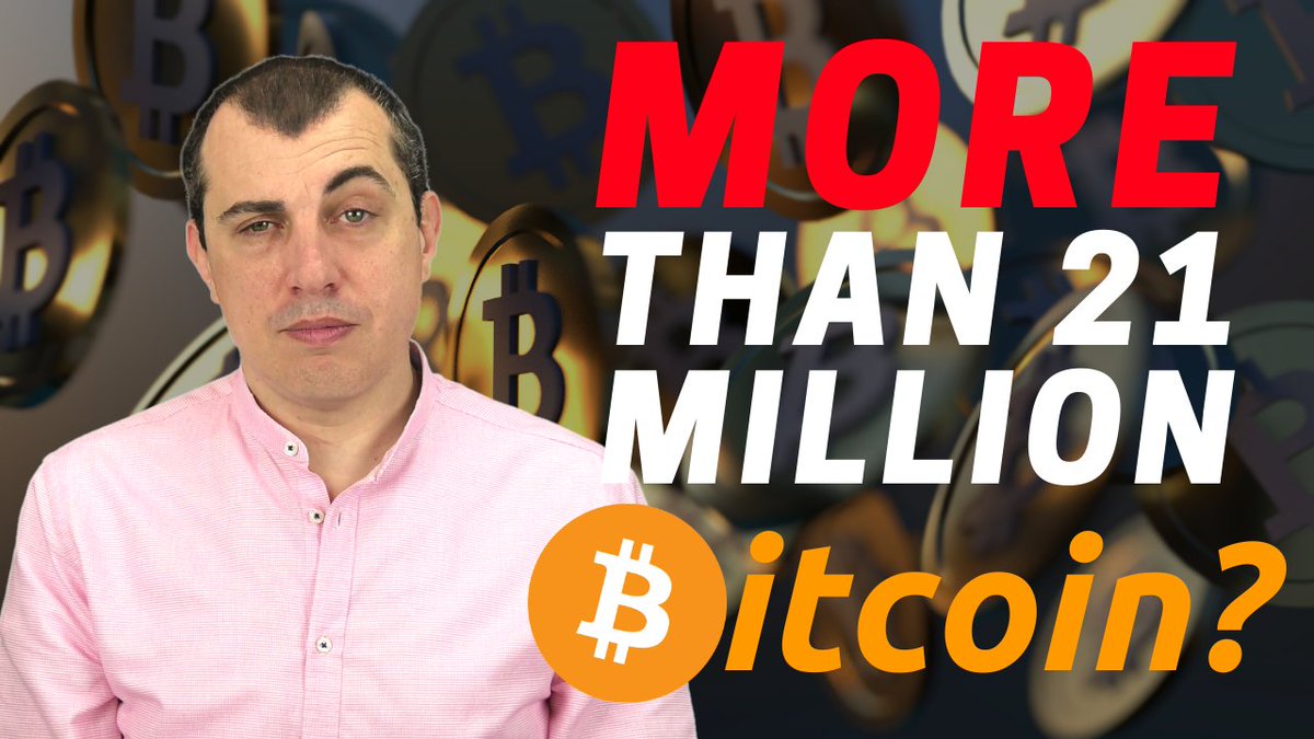 aantonop's tweet photo. Could there ever be more than 21 million #bitcoin? Andreas answers this question here: https://t.co/KpOPezqX1f https://t.co/dmjLO611Kp