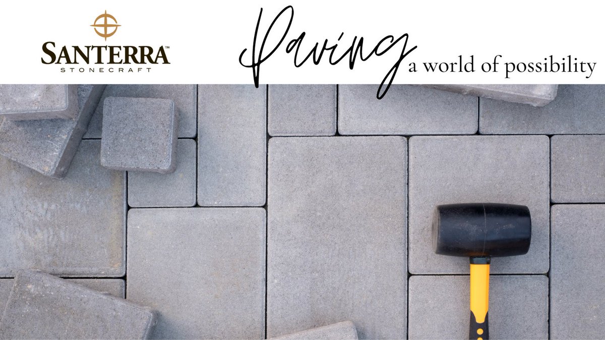 Whether your style be  modern or traditional, we have the style of pavers you need to execute your landscape project.

#SanterraStonecraft #pavers #pavingsystems #polymericsand #driveways #walkways #pooldecks #patios #landscape #designinspiration #pavingaworldofpossibility