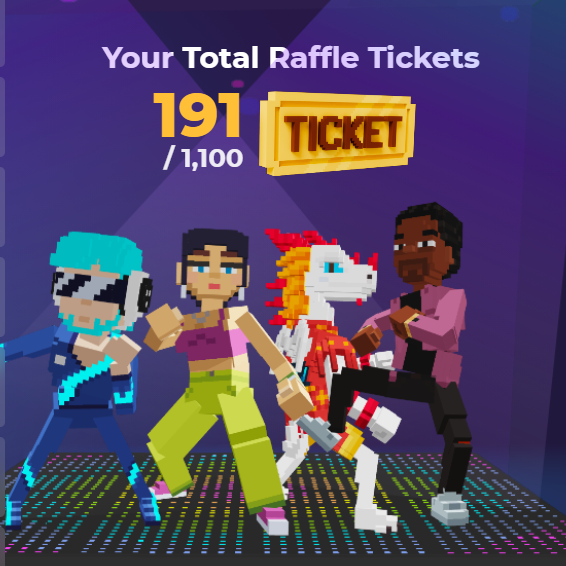Summerha8671's tweet photo. @TheSandboxGame I just participated in the daily #SandboxAlphaS2Contest for a chance to earn up to 1,000 $SAND! Starting March 9 -  Show your Raffle Tickets. Check out my screenshot below! 👇 #SandboxAlphaS2 https://t.co/wadqdch97T