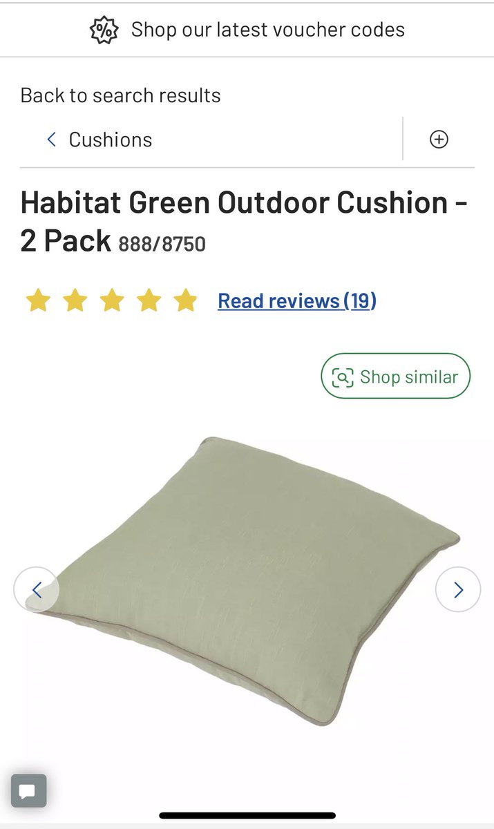 Bec123's tweet image. Come on @HabitatUK @sainsburys @ArgosHelpers @Argos_Online  make your minds up is this outdoor cushion for outdoors or not 🤷🏼‍♀️