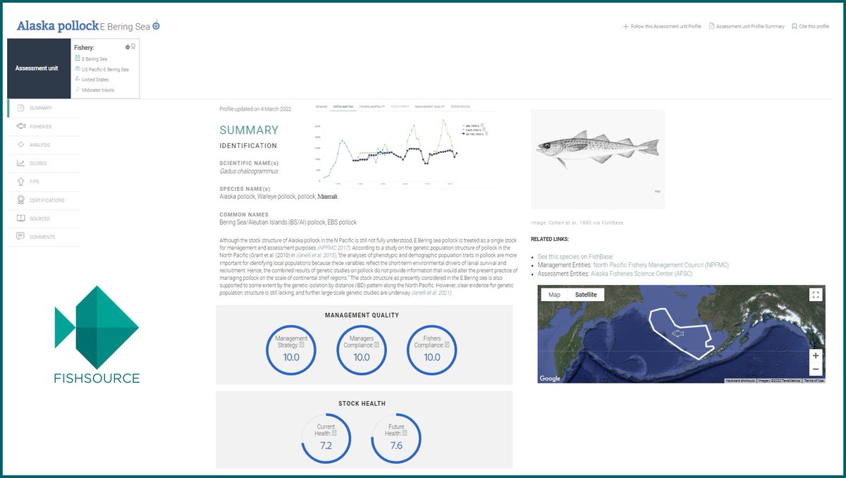 We updated our analysis on Alaska Pollock - East Bering Sea stock this month fishsource.org/stock_page/888
