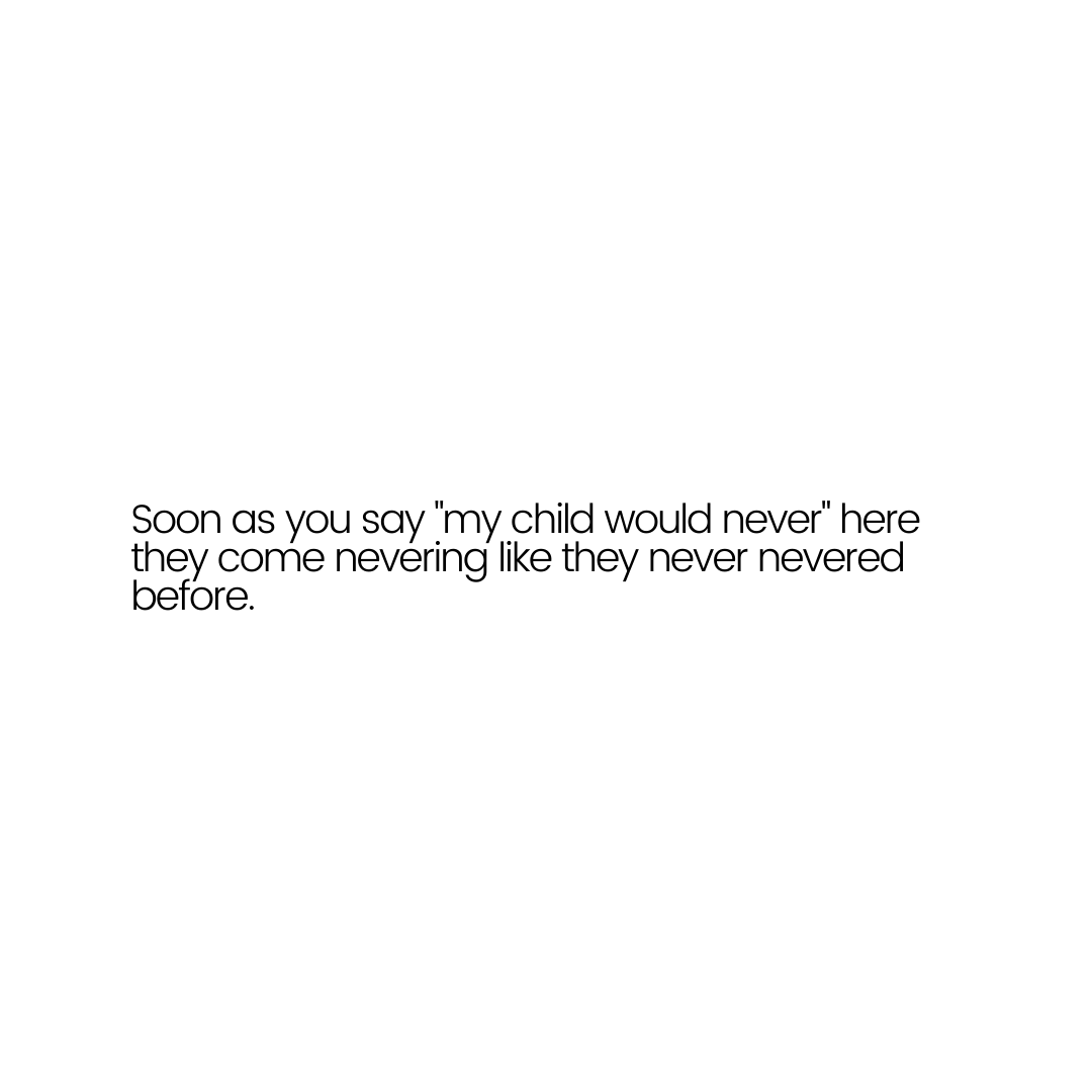 bevividyou's tweet photo. Never say never. 😉⁠
#momlife #parenthood https://t.co/X71W1RTfLA