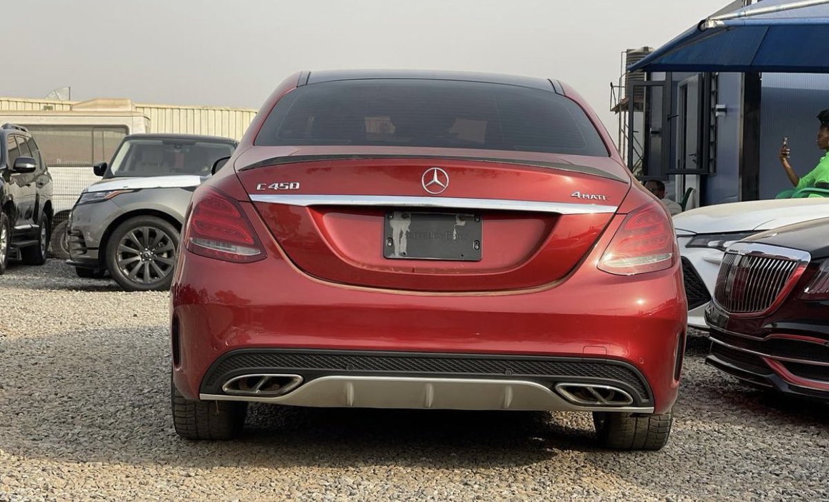 tyautos76's tweet photo. ⚡️⚡️⚡️FOREIGN USED MERCEDES BENZ C450//AMG 2016 YEAR MODEL
👉Price: 23.5M Negotiable
👉Kindly 📞 08065119924 for Inspection and more details.
📍ABUJA
#yaba https://t.co/r8C1coEN58