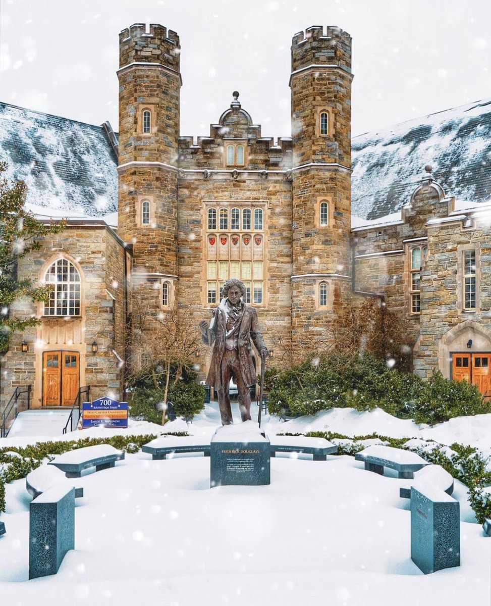 Throwback for todays snow ❄️ <a href="/WCUofPA/">West Chester University</a>