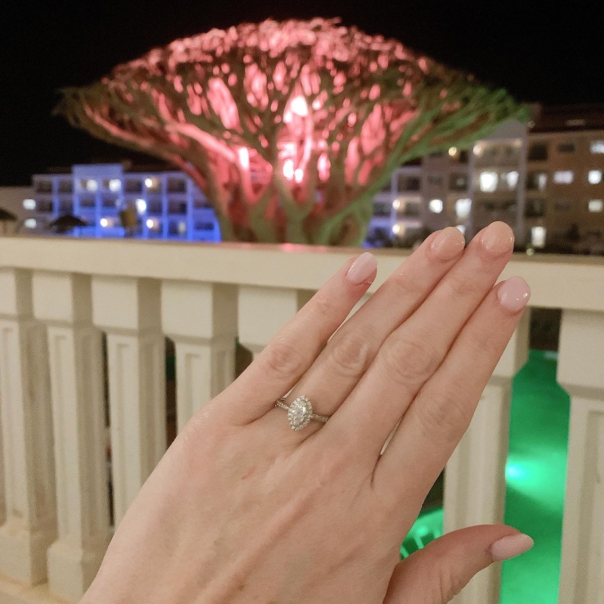 LuceFowler's tweet image. Returning home from holiday with some extra hand luggage 💍