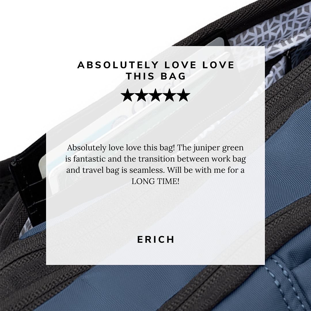 KnackBags's tweet photo. We love hearing from all you happy Knack Packers!
This week we are highlighting recent reviews that left us smiling.
Check out what Michelle, Aaron, and Erich have to say about Knack:
#KnackPack #OneBagLife #customerexperience #bagreviews #bagrecommendations https://t.co/CcV6mkVPK3