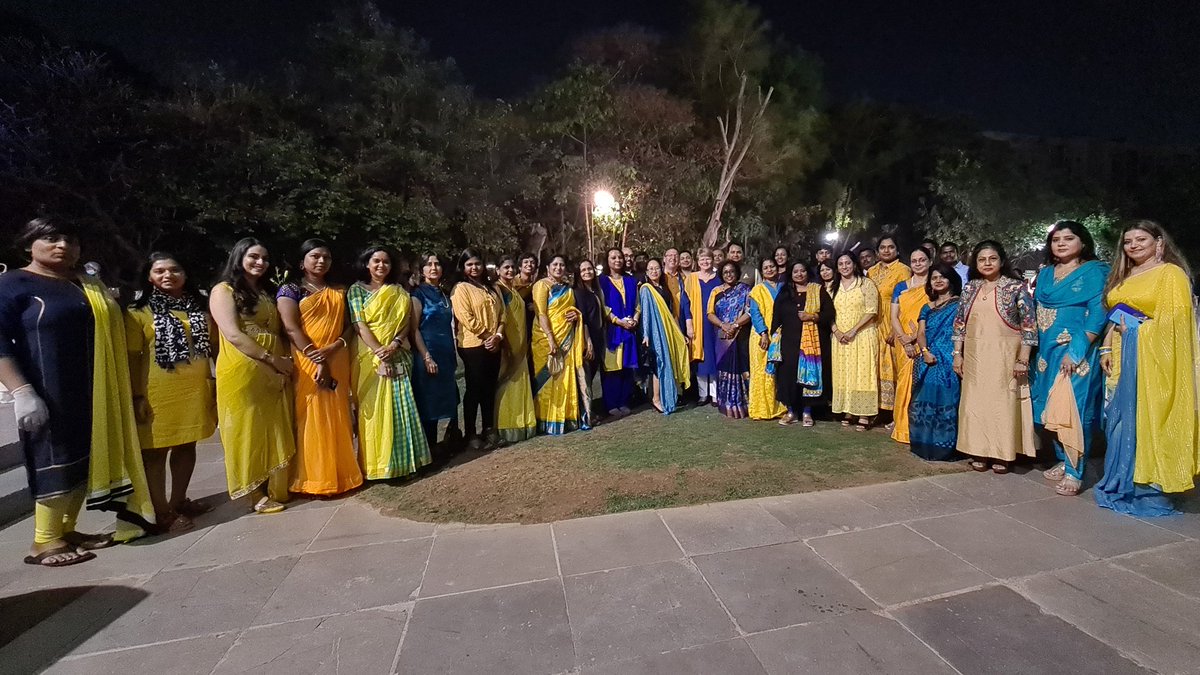 Andrew007Uk's tweet photo. A show of strength for Ukraine tonight from some of #Telangana's amazing women. 

#IWD Reception

Thank you!

#StandWithUkraine https://t.co/IWdxbiKTrB