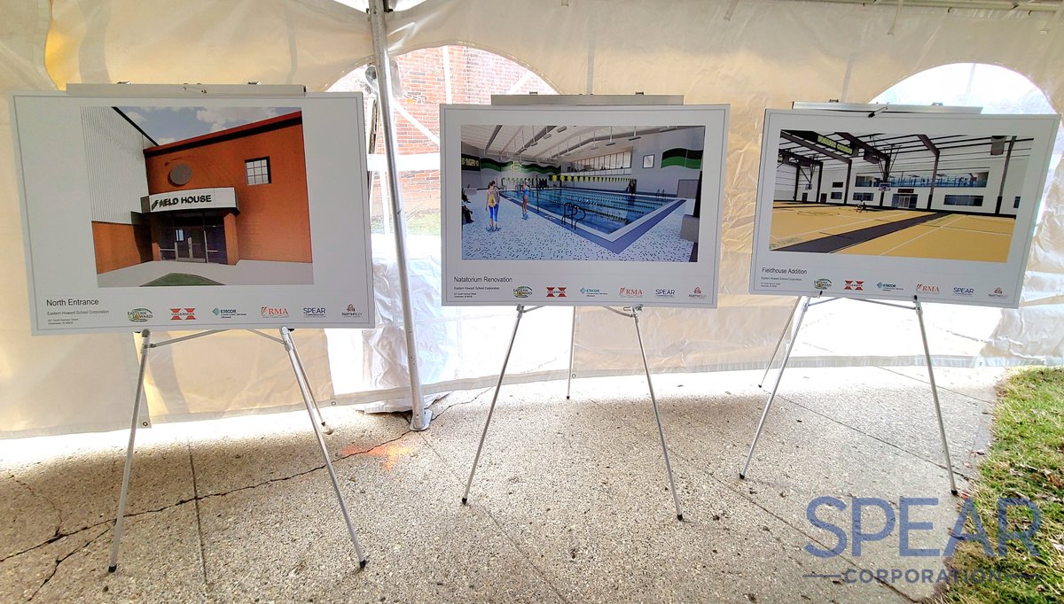 We are proud to be a part of Eastern Howard School Corporation’s complete swimming pool renovation. We are excited construction is ready to begin! #YourWaterOurWorld #SpearCorporation