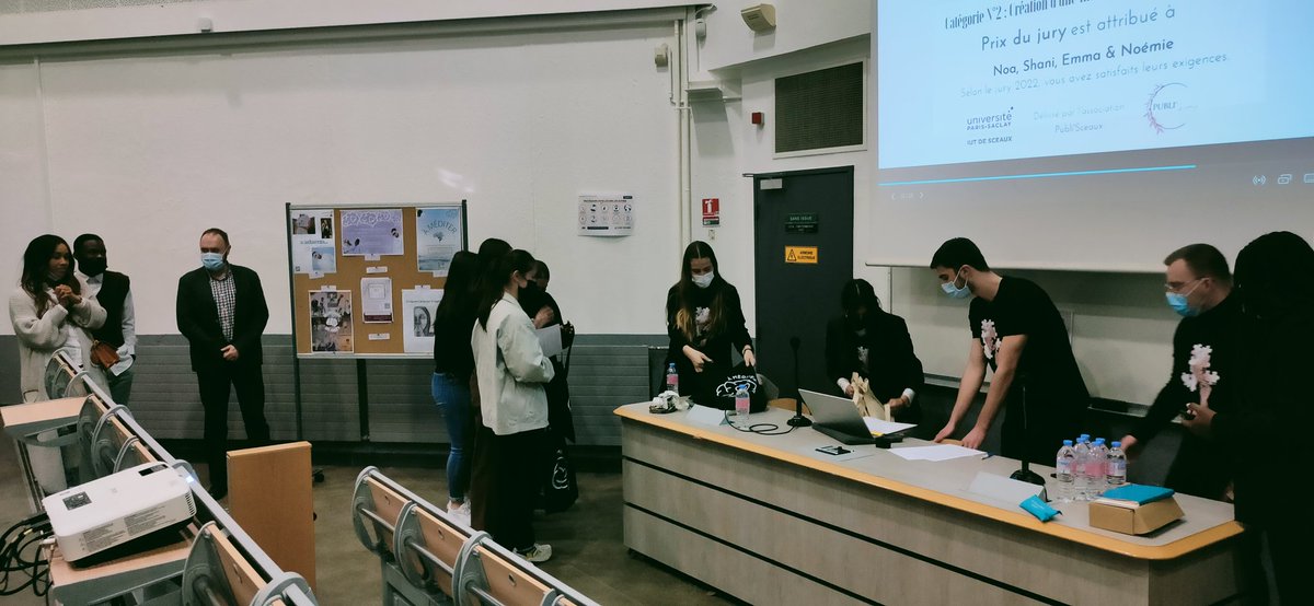 IUT_Sceaux's tweet photo. Un grand bravo à tous les participants et gagnants du concours #PubliSceaux de @IUT_Sceaux @UnivParisSaclay ! 

#JPRos #apprendreautrement https://t.co/rKwcZlIPKl