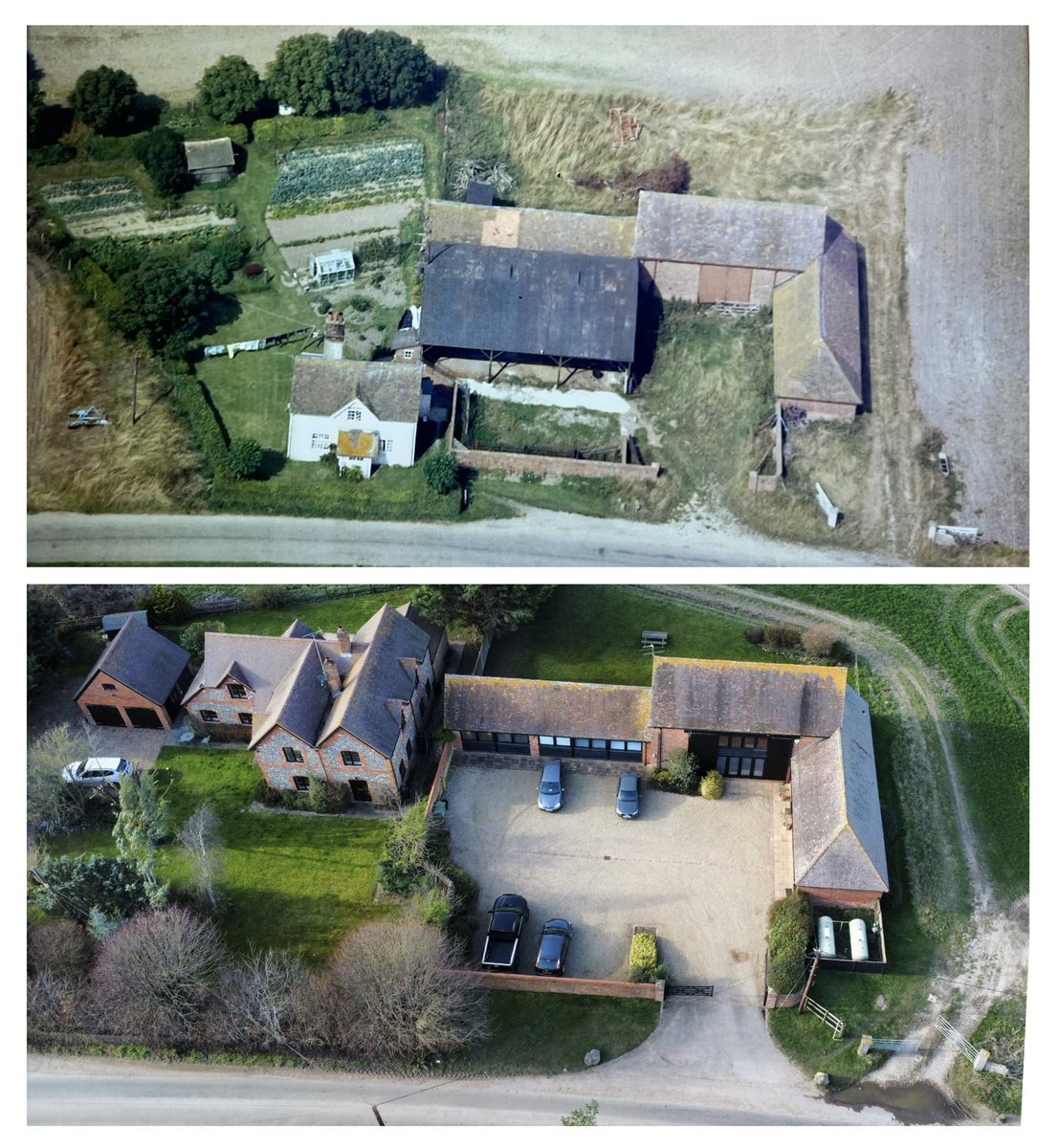 Genesis3DDesign's tweet photo. 1969 - 2022 ⁣
⁣
The Genesis studio, “The Barn” has had a few changes over the years!! 😉🐄🐓🐏 https://t.co/PcweM2JGVe