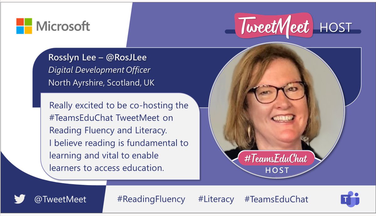 Heard about #ReadingProgress and want to learn more?  

Join the global Twitter conversation using #TeamsEduChat at 2pm on Tue 22nd March. 

#ReadingFluency #Literacy  

<a href="/nac_education/">North Ayrshire Education</a>  #TeamMIEEScotland #TeamMIEEWales 

Tag a friend &amp; join in the conversation!