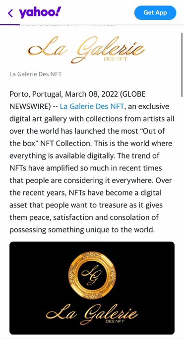 Wow, I'm so happy to be part of this special project 🥰 We're already in the news! Guys take a look! https://t<a href="/tag/hot"class="tags"><span>#hot</span></a><a href="/tag/blockchain"class="tags"><span>#blockchain</span></a><a href="/tag/inclusive"class="tags"><span>#inclusive</span></a><a href="/tag/metaverse"class="tags"><span>#metaverse</span></a><a href="/tag/pou"class="tags"><span>#pou</span></a><a href="/tag/nfts"class="tags"><span>#nfts</span></a>