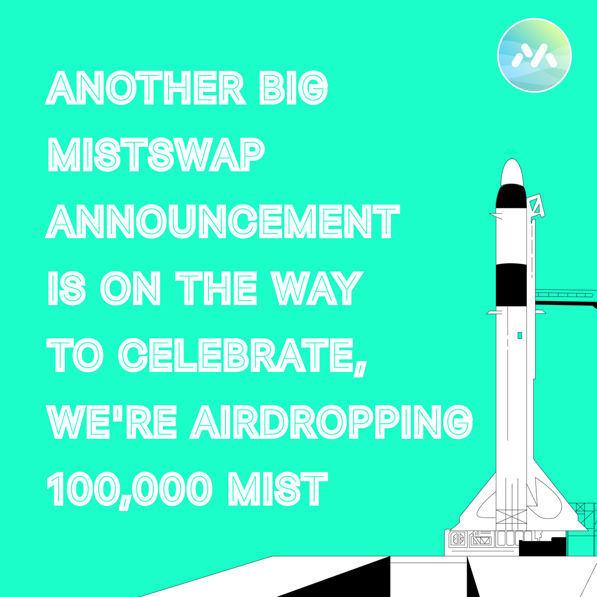 Its been awhile since we've done one of this so here's our biggest #giveaway yet🤗 In anticipation of a new <a href="/mistswapdex/">MistSwap DEX</a> product launch tomorrow, we're giving a total of 100,000 $MIST to everyone who:

✅Follow us
✅❤️and Retweet
✅@ 2 people
✅Reply with <a href="/SmartBCH/">smartBCH</a> address
