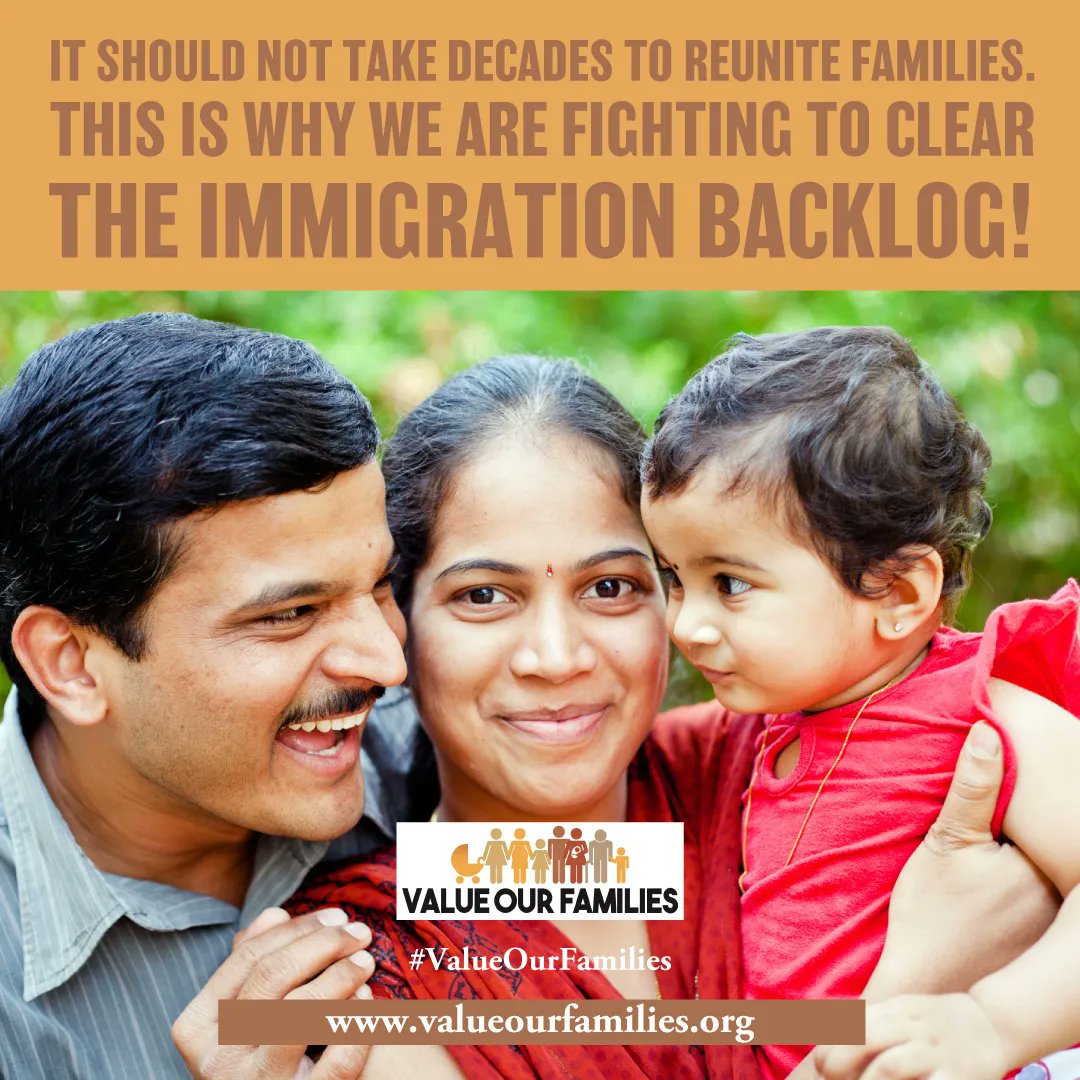 There are over 4 million family members abroad stuck in the visa backlog, and we expect Congress to act before the midterm elections. Congress MUST recapture unused visas and increase processing funding! <a href="/ValueFamilies/">Value Our Families</a>