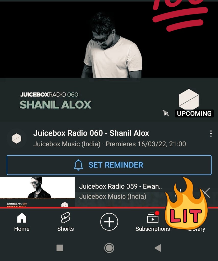 PointBlank296's tweet photo. @JuiceboxMusicIN You guys are nuts... We haven't finished the show yet and got the notification to set the reminder for another one. 🤣🤣🤣 https://t.co/JvMVSsQ8BZ