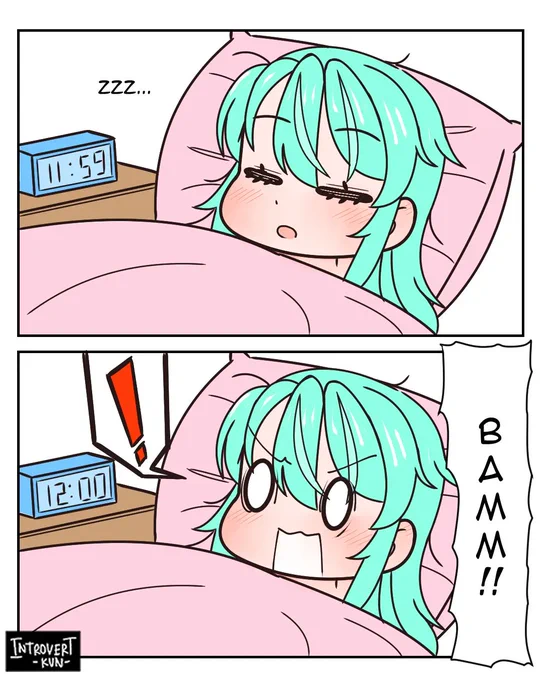 A bit late but here you go.
It already 12 a.m. she need to sleep.
#ミクの日 #MikuDay 