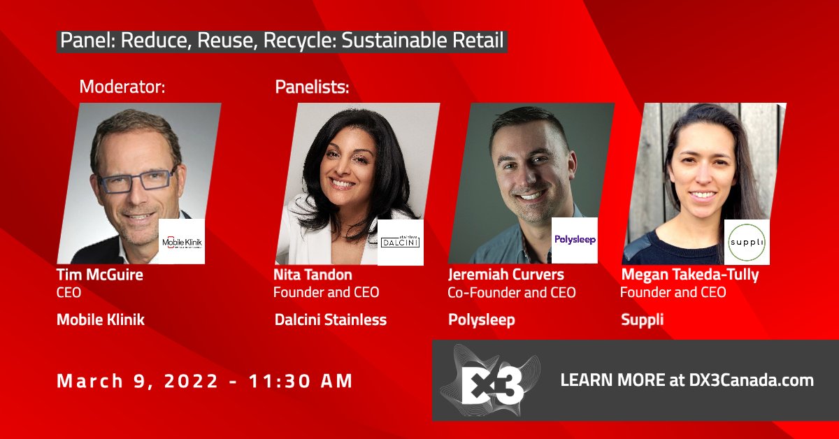 Do You Want to Know More About Upcycling and Recycling in the Retail Market? Make Sure to Join the Next Generational Stream to Find Out More! <a href="/DalciniInc/">DALCINI Stainless</a> <a href="/Poly_sleep/">Polysleep</a> #Suppli <a href="/MobileKlinik/">Mobile Klinik</a>

#DX3Season11 #DX3Canada2022 #Retail #Marketing #Business #Branding #Ecommerce