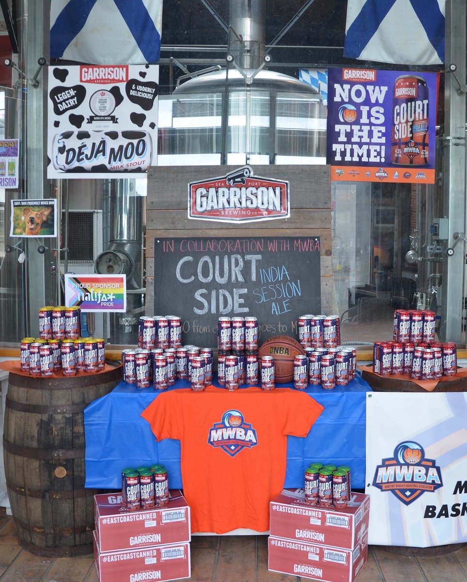 ProducedBySEA's tweet photo. Part 1: Yesterday on International Women’s Day, we had the opportunity to celebrate the partnership between @the_mwba and @GarrisonBrewing as they launched a collaborative beer, the Court Side ISA ! 🏀🍻 

$0.50 from each can will be generously donated to the MWBA from Garrison! https://t.co/Dr8cs0Tg5R