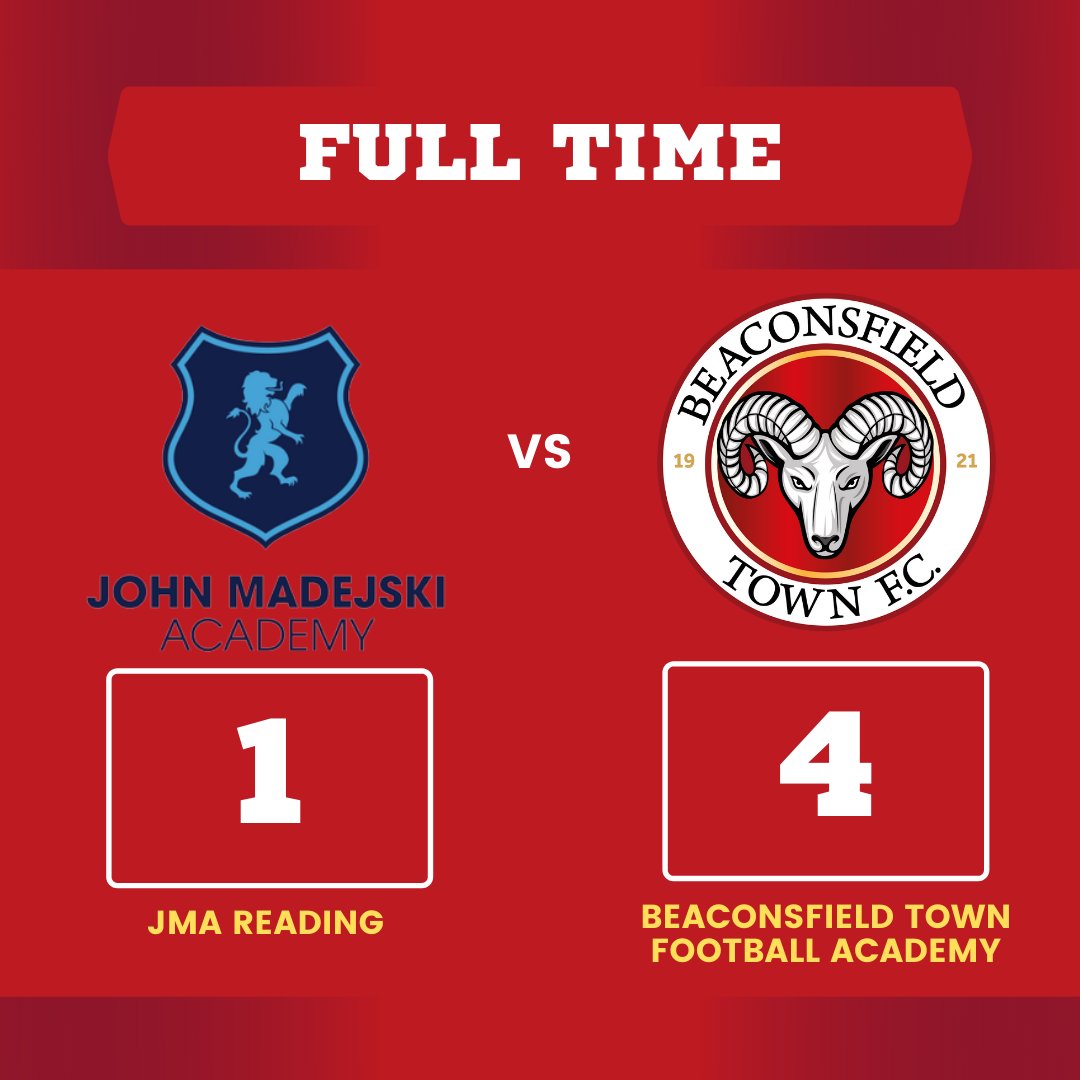 An impressive away display in Berkshire for the boys, with Will Scoring twice and Jack and Deante getting one each. 

#BTFC #UptheRAMS 🐏