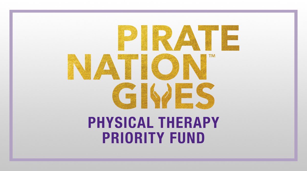 #PirateNationGives is next week. Our Priority Fund helps faculty prepare students to be clinically competent, highly professional practitioners. Partner with us in support of these efforts through a special contribution on May 23rd. securelb.imodules.com/s/722/lg20/for…