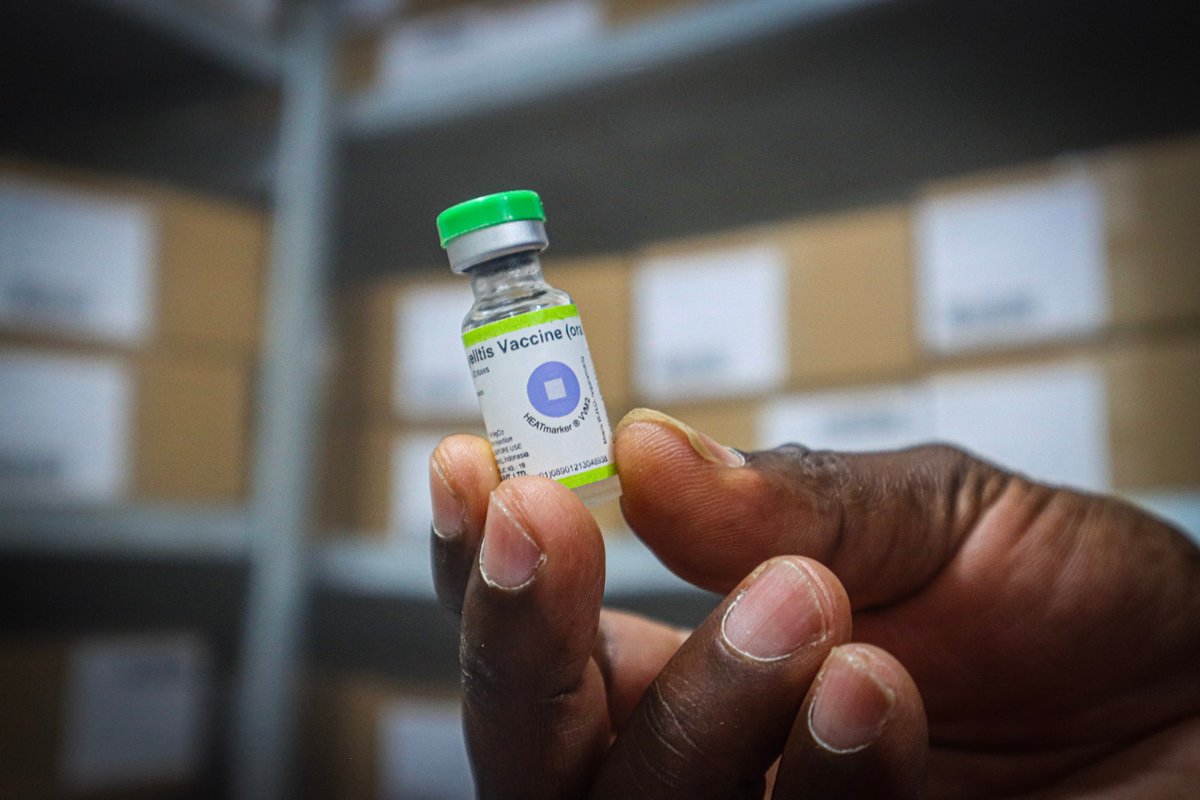 WHOMalawi's tweet photo. .@WHO  #polio  response team is in #Malawi supporting @health_malawi  distribute &amp; administer 6.8M polio vaccine doses for 2.9M children under 5 years old. Vaccines are stored &amp; prepared to be distributed at community level 👇 https://t.co/CH2PKMjfhQ