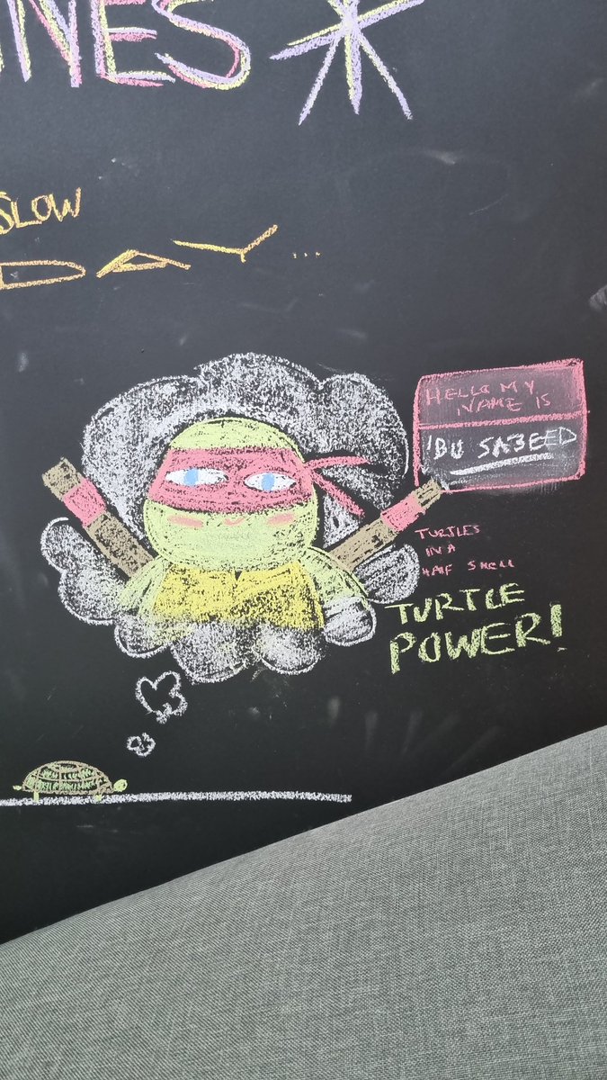 سلموا على سلحفتنا، بو سعيد  🐢🐢

#mascot #finyalfam