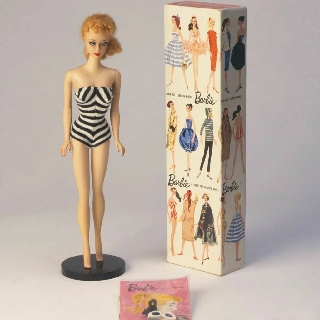 ThePCCCast's tweet photo. More toy celebration today. It was this day in 1959 where Barbie was first unveiled.

#Barbie #toys #mattel #PopCulture #pcccast #linkinbio https://t.co/XePu2jsxdq