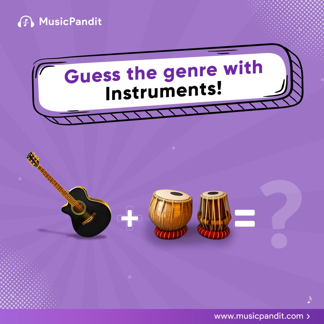 TheMusicPandit's tweet photo. Try to guess the genre which we have mentioned in the picture above, based on the instruments mentioned!
Join Music Pandit now to discover your inner musician now! Only on https://t.co/0oMjfP7mtZ
#musicpandit #onlineguitarlessons #onlinemusicclasses #musicschool https://t.co/nsxU9ehErJ