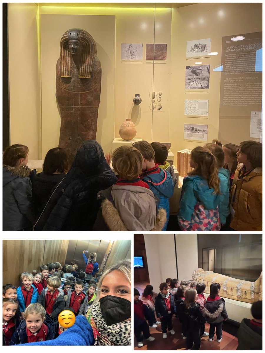 ColegiosElValle's tweet photo. Hoy hemos visitado e investigado el @MANArqueologico 🔍🕵️♂️
#ColegiosElValle #SalidasCulturales #EducaciónInfantil #2INFA #2INFB #SCH #ElValle https://t.co/GxxZDqWGfU
