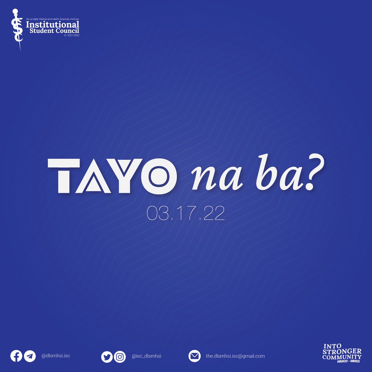 isc_dlsmhsi's tweet image. 🤔

#Tayo2022
#IntoStrongerCommunity 
#ISC2021