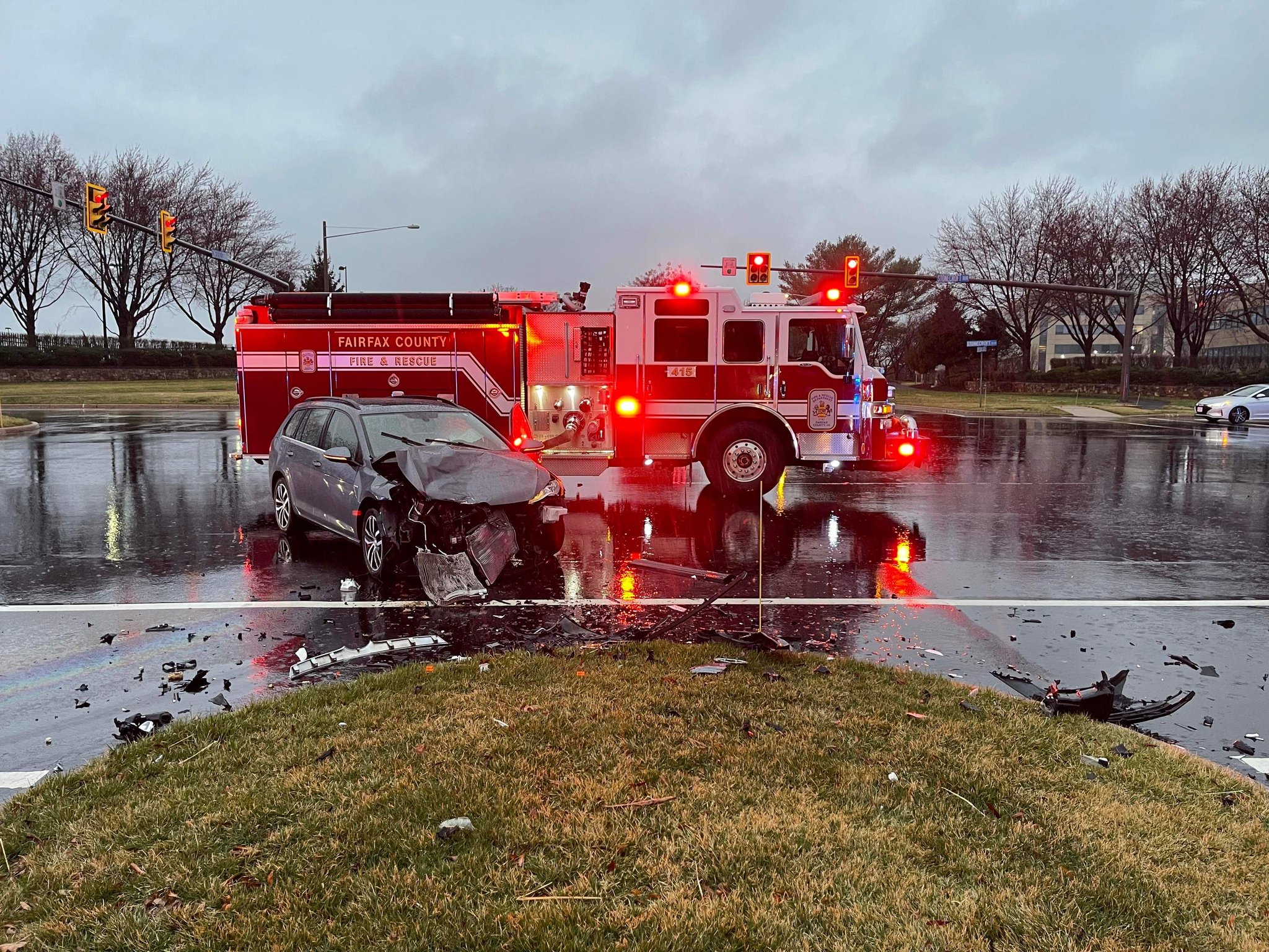 Accident On Fairfax County Parkway Yesterday