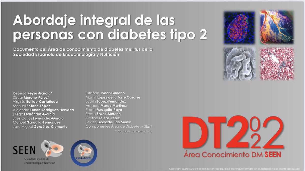 Área Diabetes SEEN tweet media
