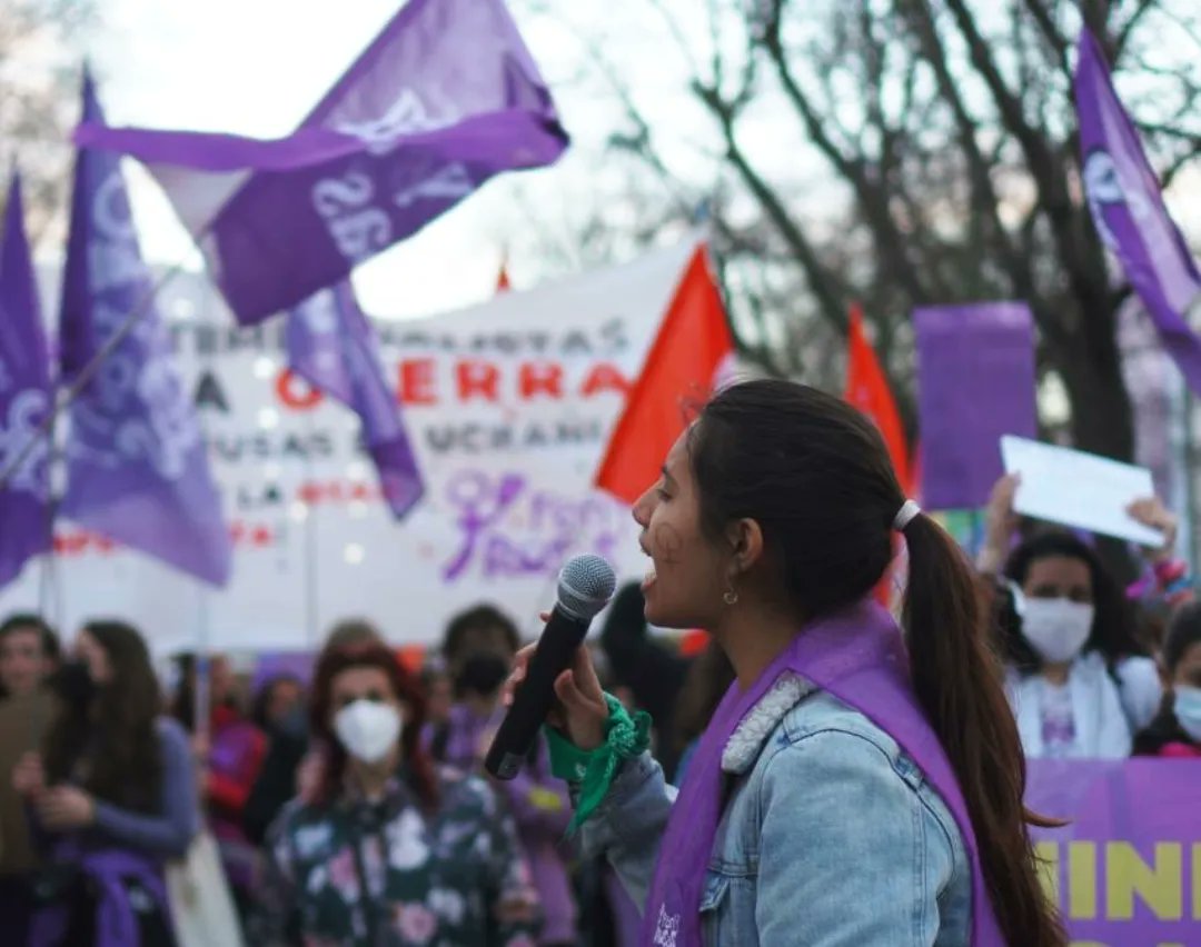 Ayer #8M en Madrid nos quedamos sin voz, pero no sin rabia, contra la extrema dcha, contra la guerra y el gobierno progresista que se suma a la barbarie bélica, contra este sistema que pretende que sigamos soportando sus crisis para que unos pocos vivan como reyes.
3📷AgenciaEfe