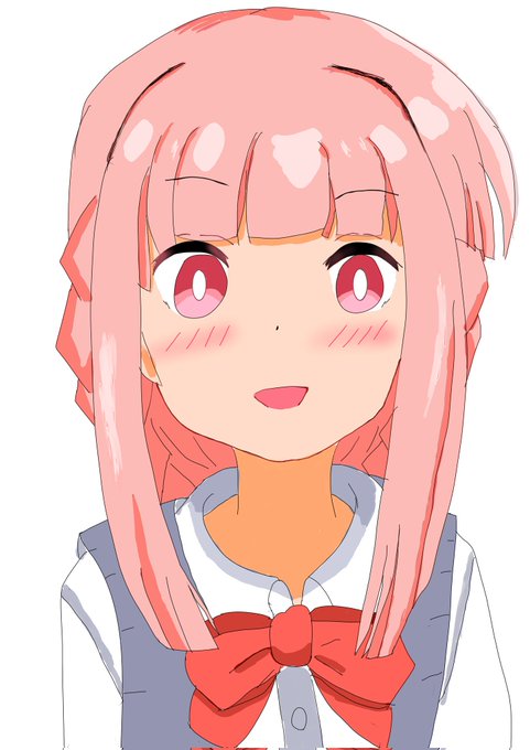 #みんなの推しの初描き絵と最近の絵を見せて欲しい2020~5月 2022~2月 いろはちゃん!もっと前のもあるけど、デジタルになってからので(>.<)y-~がんばらないとなぁ 