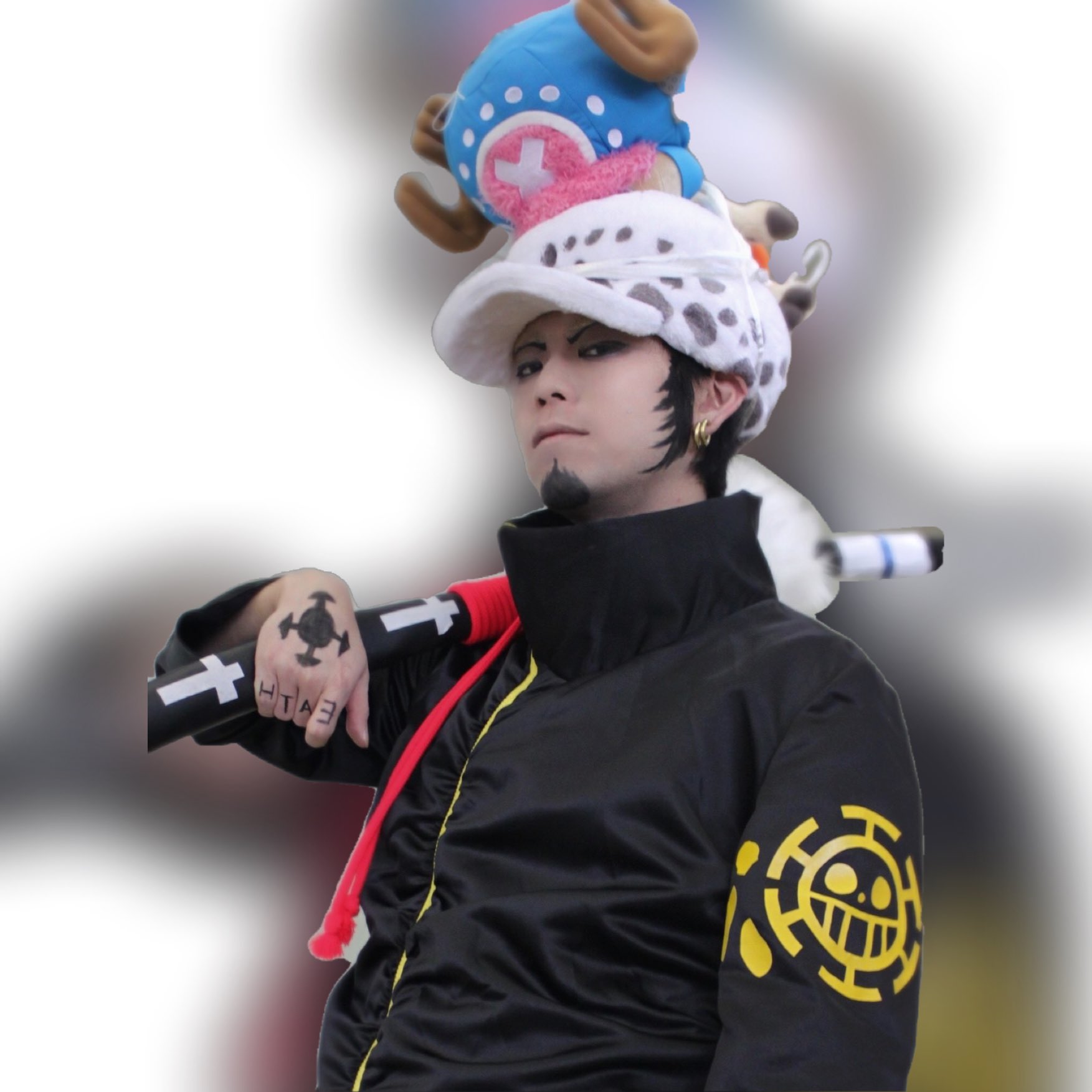 うえさん ローさんがチョッパーを頭に乗せてるところ トラファルガーロー Onepiece Cosplay T Co Lpmfvpfnnv Twitter
