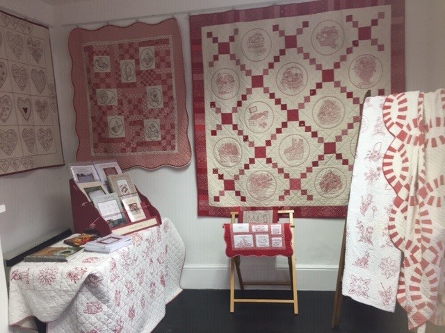 A selection of Red-work quilts on display at Gallery North on until April 9th.

#artgallerynorth #followusonfacebook #art #artist #hailsham
#eastbourne #eastbourneart #eastbournealive #artgallery #eastsussexart #kentart #sussexart #sussexartist #localartist #textiles