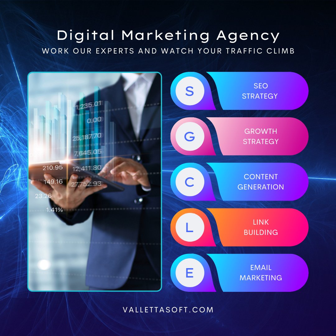 Vallettasoft's tweet image. Companies need to have a presence on digital media. As a Malta-based digital marketing agency, VallettaSoft can be a reliable partner in your digital journey.
vallettasoft.com
 #mobileapp #webdesignmalta #seomalta #ecommerce #digitalmarketingagency #websitedesign