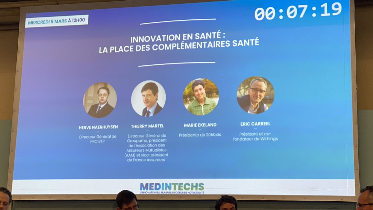 EtPv's tweet photo. Au salon #medintech, ça parle nécessité et urgence d’ouvrir les données de santé anonymisées pour apprendre et accompagner chacun dans une démarche de #prévention.  
Car la santé dépend de nos comportements. #data https://t.co/Q7O8MizqW8