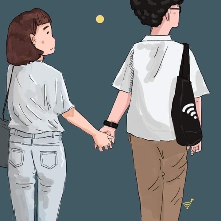 صديقاً لقلبِي وحبيباً لرُوحي.