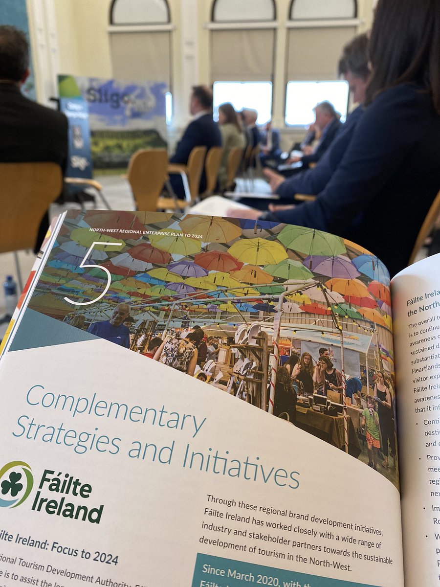 StrandhillSPM's tweet photo. At the launch of the Government’s ambitious new Regional Enterprise Plan for the NW launched by @RobertTroyTD
Great to see our market included visually in the plan ☂️☂️
#StrandhillMarket #SupportingLocal #NWREP https://t.co/R2MIprI0eA