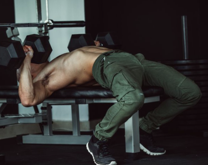 lifting heavy to pin cute boys against the wall with ease..