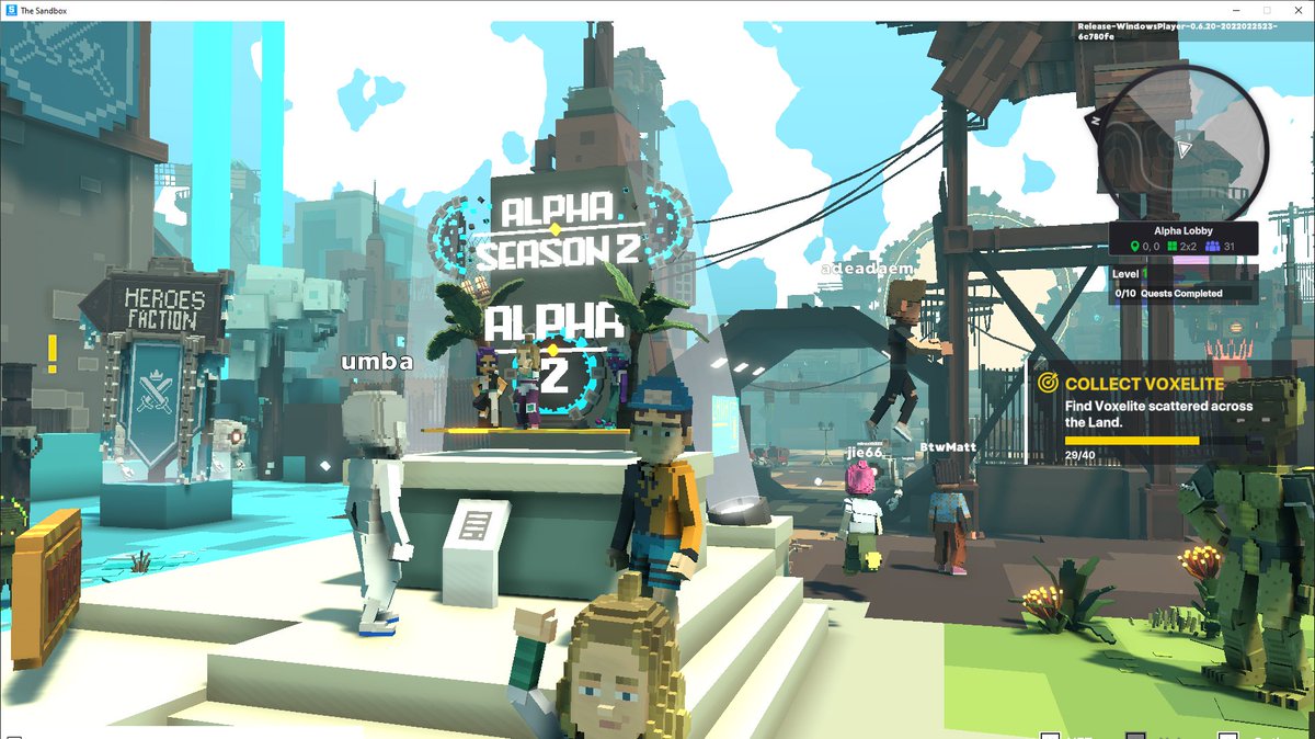 clouwid_db's tweet photo. @TheSandboxGame I just participated in the daily #SandboxAlphaS2Contest for a chance to earn up to 1,000 $SAND! Starting March 4 - Selfie with the S2 Alpha Pass. Check out my screenshot below! 👇 #SandboxAlphaS2 https://t.co/rBGERib3ae