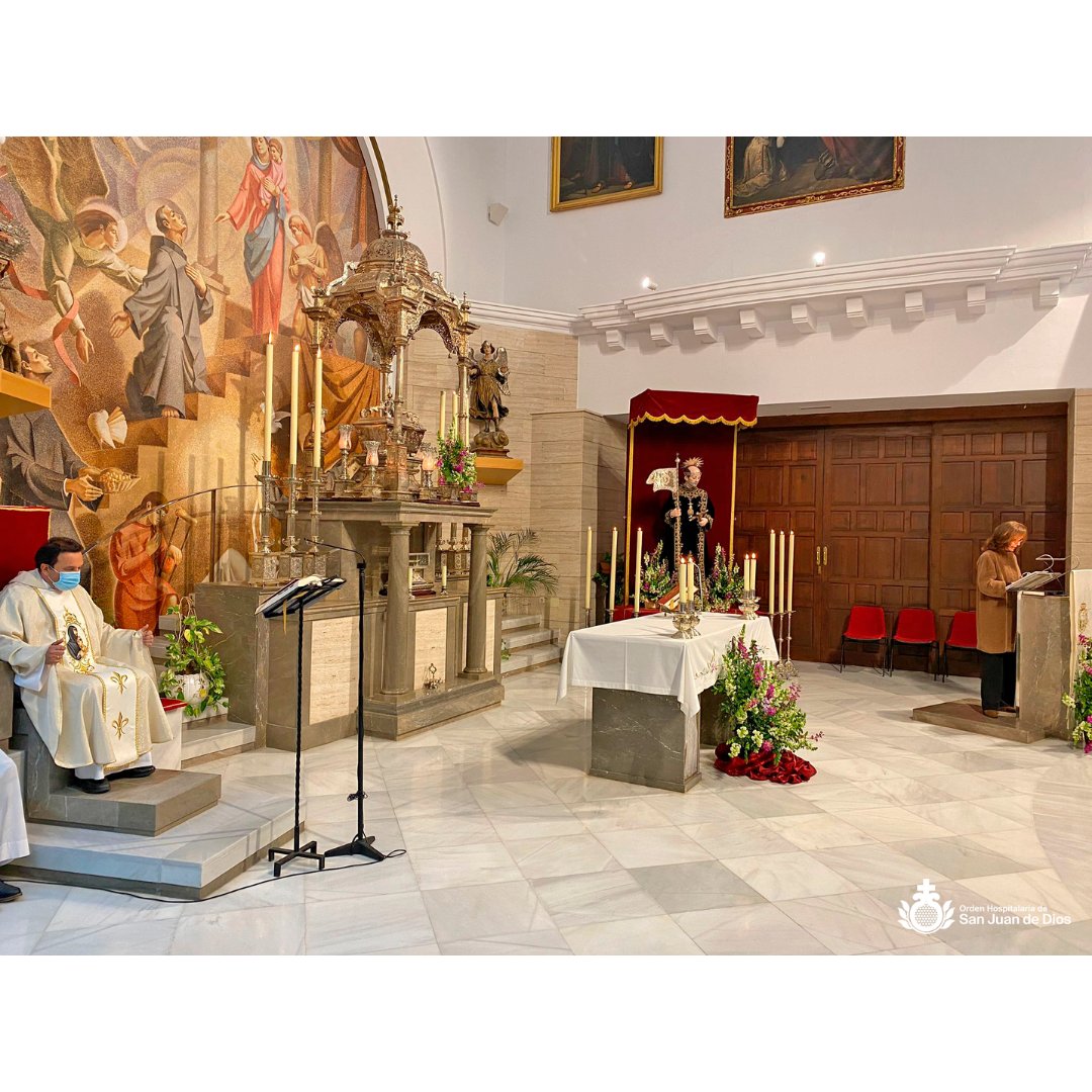 En la jornada de ayer, celebramos la Solemne Eucaristía en honor a nuestro fundador #SanJuanDeDios. Un gran momento para orar, reflexionar e iluminarnos de Paz y Espiritualidad, mandando nuestras fuerzas a todos los lugares del mundo.⁣