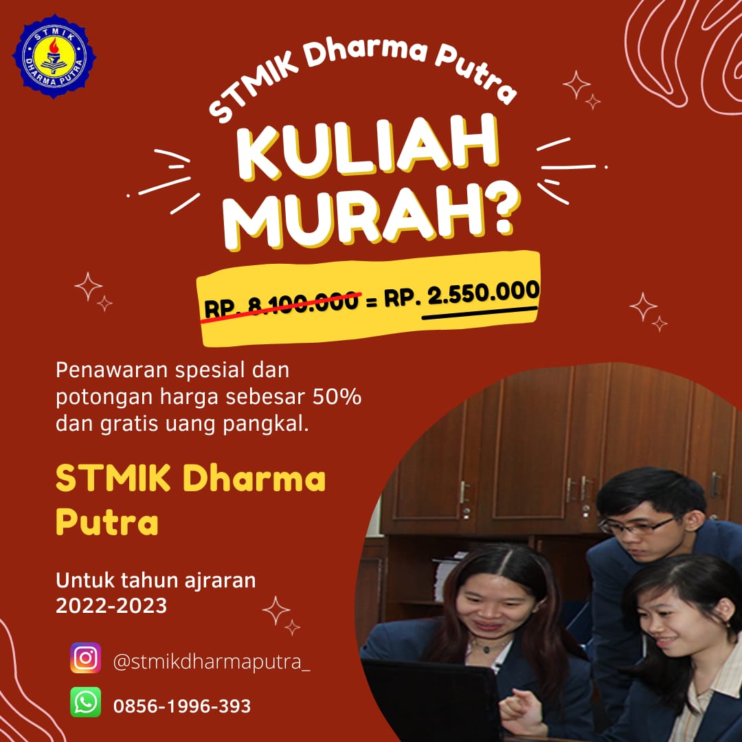 StmikPutra's tweet photo. cari kuliah murah??
Di STMIK SAJA!!!
#kuliahmurah
#TANGERANG 
#FYP https://t.co/lkSxc5tj37